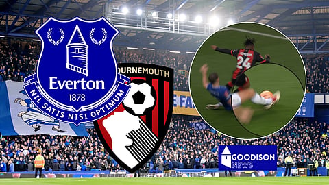 Everton and Bournemouth penalty controversy [credit: Match of the Day]