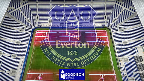 Everton kick off their new era at Bramley-Moore Dock in August 2025 [Credit: Mister Drone UK - YouTube]