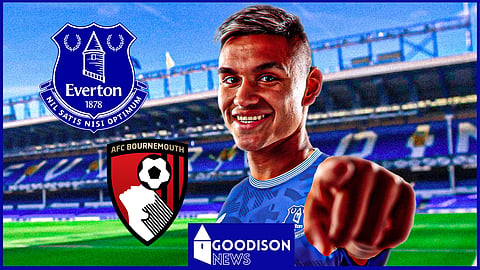Carlos Alcaraz could make his debut for Everton against Bournemouth [Credit: Hasan Karim]