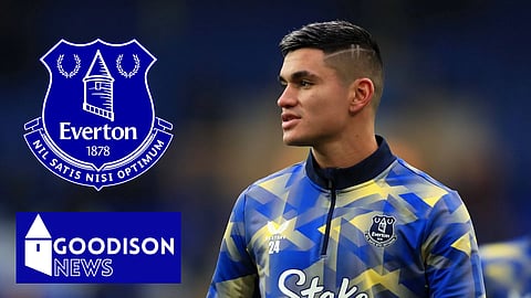 Everton midfielder Carlos Alcaraz. (Credit: Imago)