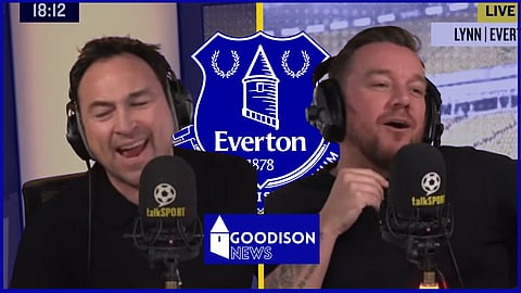 Jason Cundy and Jamie O'Hara talk on Everton. (Credit: talkSPORT on YouTube)