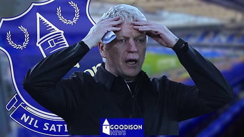 David Moyes will be frustrated at Everton. (Credit: Imago)