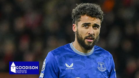 Everton striker Dominic Calvert Lewin. (Credit: Imago)