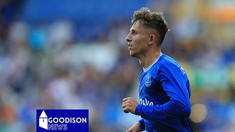 Everton attacker Jesper Lindstrom. (Credit: Imago)