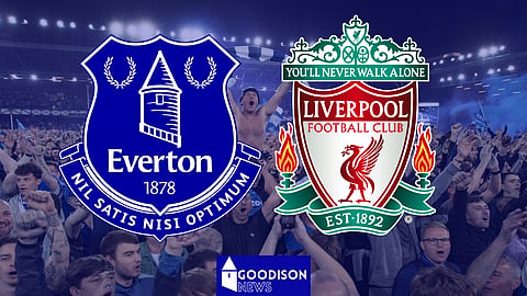 Everton faced Liverpool at Goodison Park for the final time