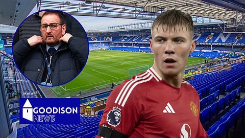 Manchester United striker Rasmus Hojlund was linked to Everton.