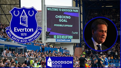 Everton have been involved in VAR mistakes this season. (Credit: Imago)
