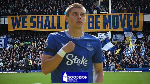 Vitalii Mykolenko should not be risked for Everton v Liverpool [Credit: Imago]