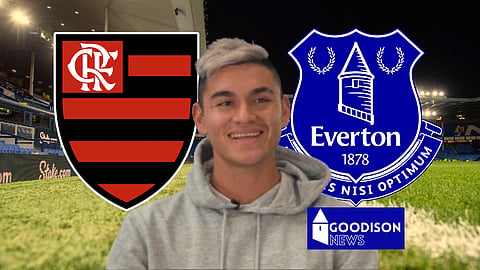 Everton are in the hunt for Flamengo's Carlos Alcaraz [Credit: Southampton FC on YouTube]