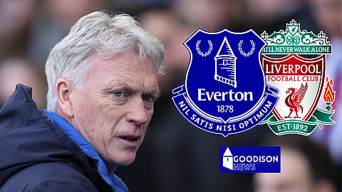 David Moyes' Everton host Liverpool at Goodison Park [Credit: Imago]