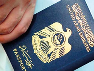 Emirati passport 