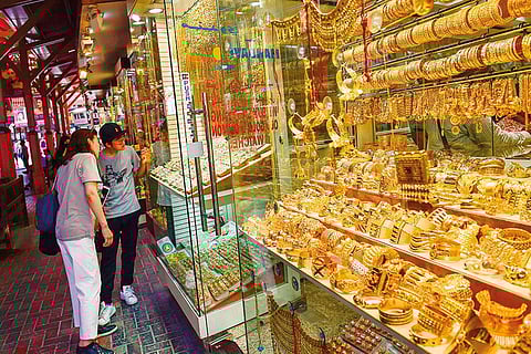 UAE shoppers made their presence felt on April 30's 'Akshaya Trithiya'. Early trends for May suggest there could be some clear gold price drops.  
