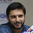 SPO 141002 AFRIDI Shahid Afridi during the press conference at Sharjah Cricket stadium
PHOTO: Atiq-ur-Rehman/Gulf News