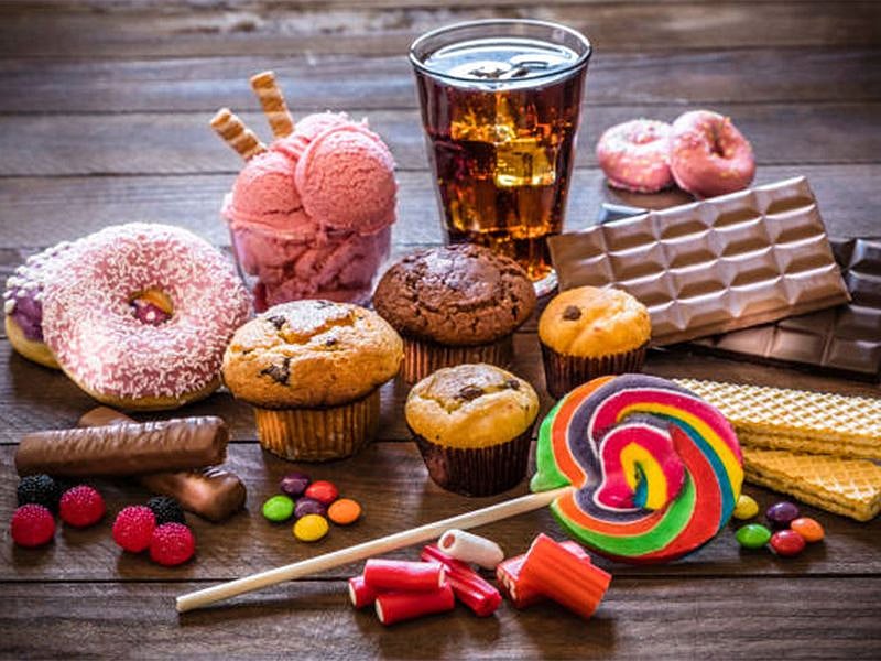 Not eating healthy