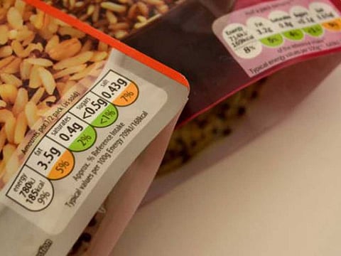 The new food labelling rules have been issued by the Saudi Food and Drug Authority (SFDA), as part of a national push to help consumers make healthier, more informed choices when dining out or ordering food online. Illustrative image.