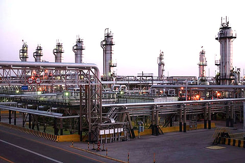 Photo shows Saudi Aramco's Abqaiq oil facility in eastern Saudi Arabia. 