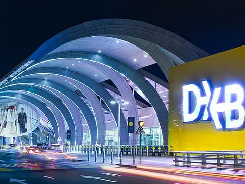 A view of the Dubai International Airport (DXB)