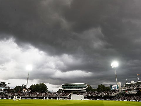A general view of the Lord's cricket ground in London. 