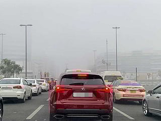 Authorities warn drivers after fog sparks thousands of emergency reports.