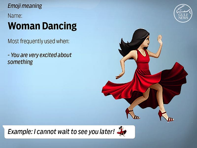 lady in red dress emoji meaning  Woman Dancing Emoji: Meaning & Usage