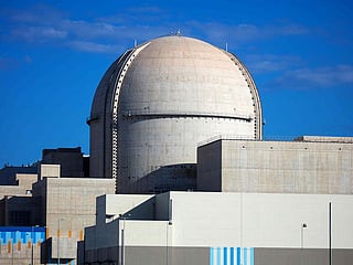 Peaceful Barakah Nuclear Energy Plant in the Al Dhafra region of the emirate of Abu Dhabi.