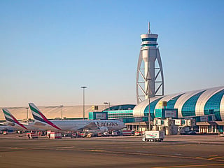 A view of Dubai International Airport (DXB), the world’s busiest international airport since 2014.