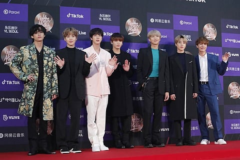 BTS: The South Korean boy band BTS has a huge and dedicated fan base worldwide.