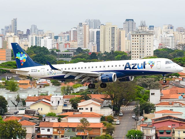 Congonhas Airport, Sao Paulo, Brazil. Located just five miles from a city centre, Sao Paulo's Congonhas Airport is highly challenging to pilots because of the runway's close proximity to high-rise buildings. The airport has also been troubled by slippery runways.