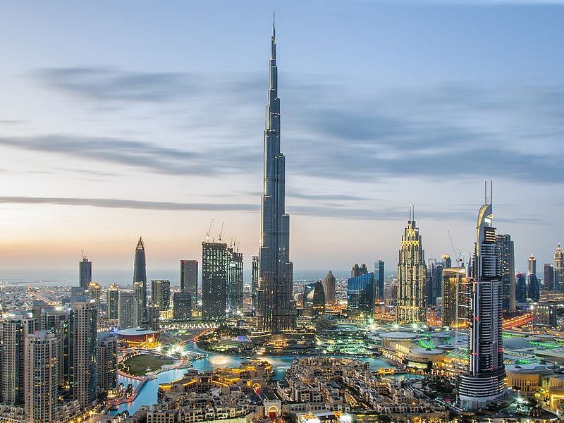 Stock - Dubai skyline