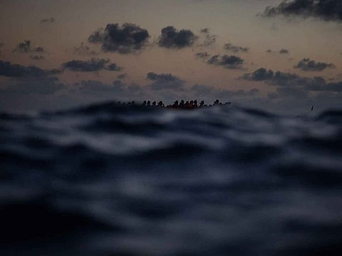 The bodies of 54 migrants washed ashore in the district of Khanfar, and 14 others were found dead