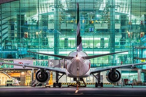 A scene at Dubai International Airport (DXB). Travellers are urged to continue monitoring official airline advisories and government updates.