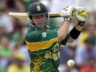 Herschelle Gibbs scored 187 off 111 balls. 