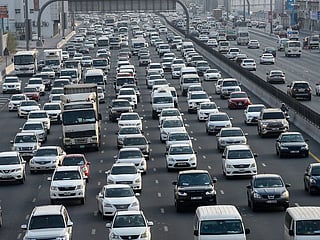 Find the latest information on UAE road closures and alternative routes for ongoing infrastructure and metro projects. Picture used for illustrative purposes. 