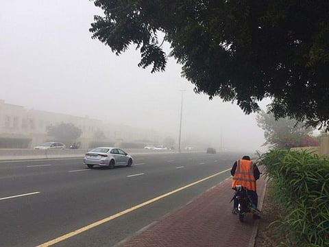 Five days of hot, humid and partly cloudy conditions as temperatures hit 48°C, with fog, mist and convective clouds likely in parts of the country.