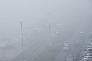 Fog in Abu Dhabi, NCM urge caution amid low visibility