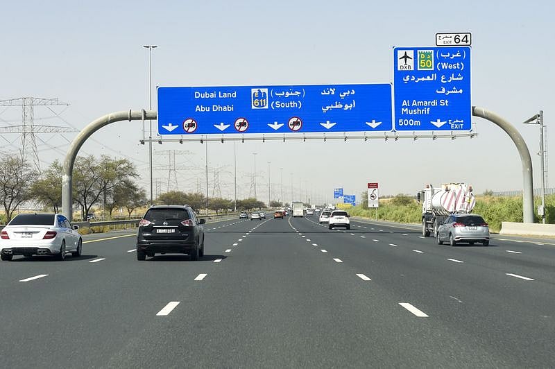 The RTA has also advised motorists to plan and use alternative routes during these times. 