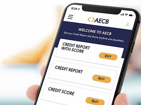 You can request for a credit report via the Al Etihad Bureau app.