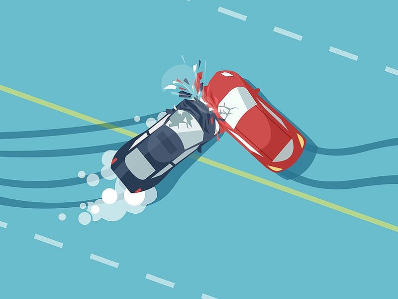 Stock Accident for emergency use