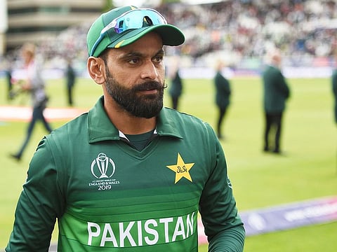 Former Pakistan captain Mohammad Hafeez 