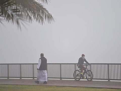 The National Centre of Meteorology warns of foggy mornings in the coming days across the UAE. Motorists are urged to drive with caution, while early morning walkers and joggers should take extra care to stay safe in low-visibility conditions.