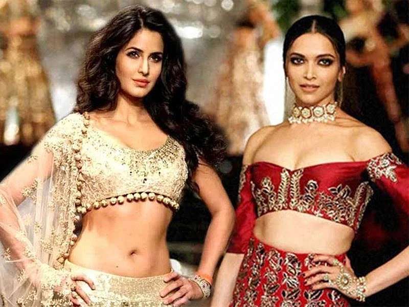 Deepika Padukone & Katrina Kaif Togethr On Ramp As A Showstopper For Manish Malhotras Bridal Wear