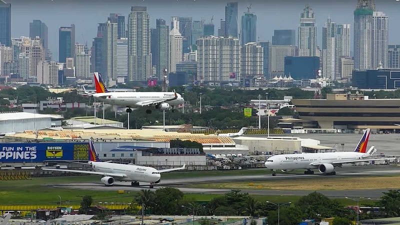 PAL Philippine airlines NAIA Manila Airport