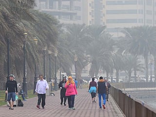 UAE residents enjoying the cooler winter months in the UAE