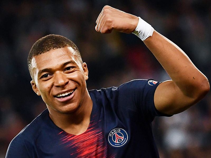 Paris Saint-Germain's French forward Kylian Mbappe