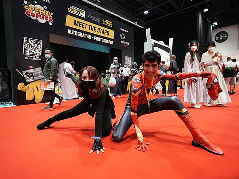It's that time of the year again when comic world fans converge, many in full costume, in the UAE for the ultimate pop culture festival - the Middle East Film and Comic Con (MEFCC).  