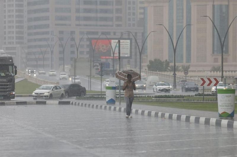 Rain in Sharjah