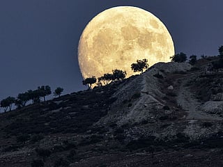  The harvest moon, also known as the corn moon by Indigenous groups in the Northeast, historically signals the time of year when different summer crops are ready to be harvested. Farmers have also relied on the light from September's full moon to harvest their crops late into the night.