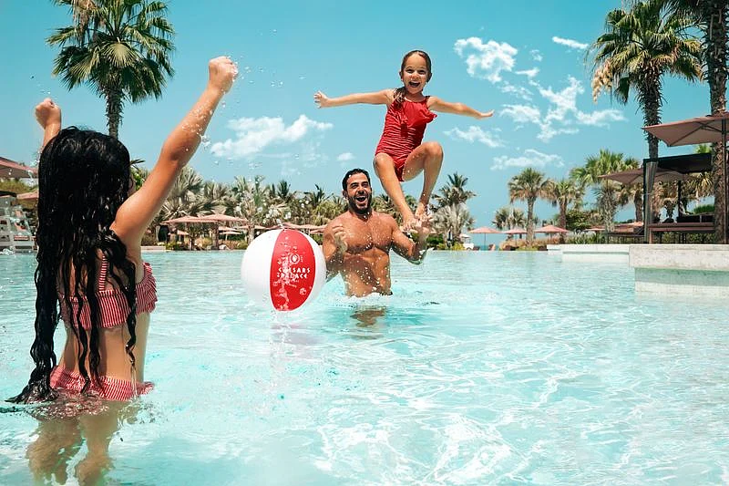 Caesar's Palace is just one of the many UAE hotels offering fantastic staycation deals for families over the Eid Al Adha break