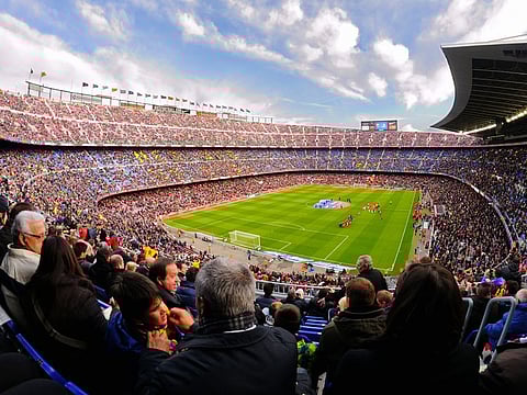 CAMP NOU, SPAIN | Capacity: 98,787 | The Camp Nou is home to Real Madrid’s rivals Barcelona FC. Its endless trophy cabinets are a huge hit, with tourists visiting the city of Barcelona.