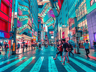 The busy capital of Tokyo, Japan, is an eye-popping mix of the ultramodern and the traditional.